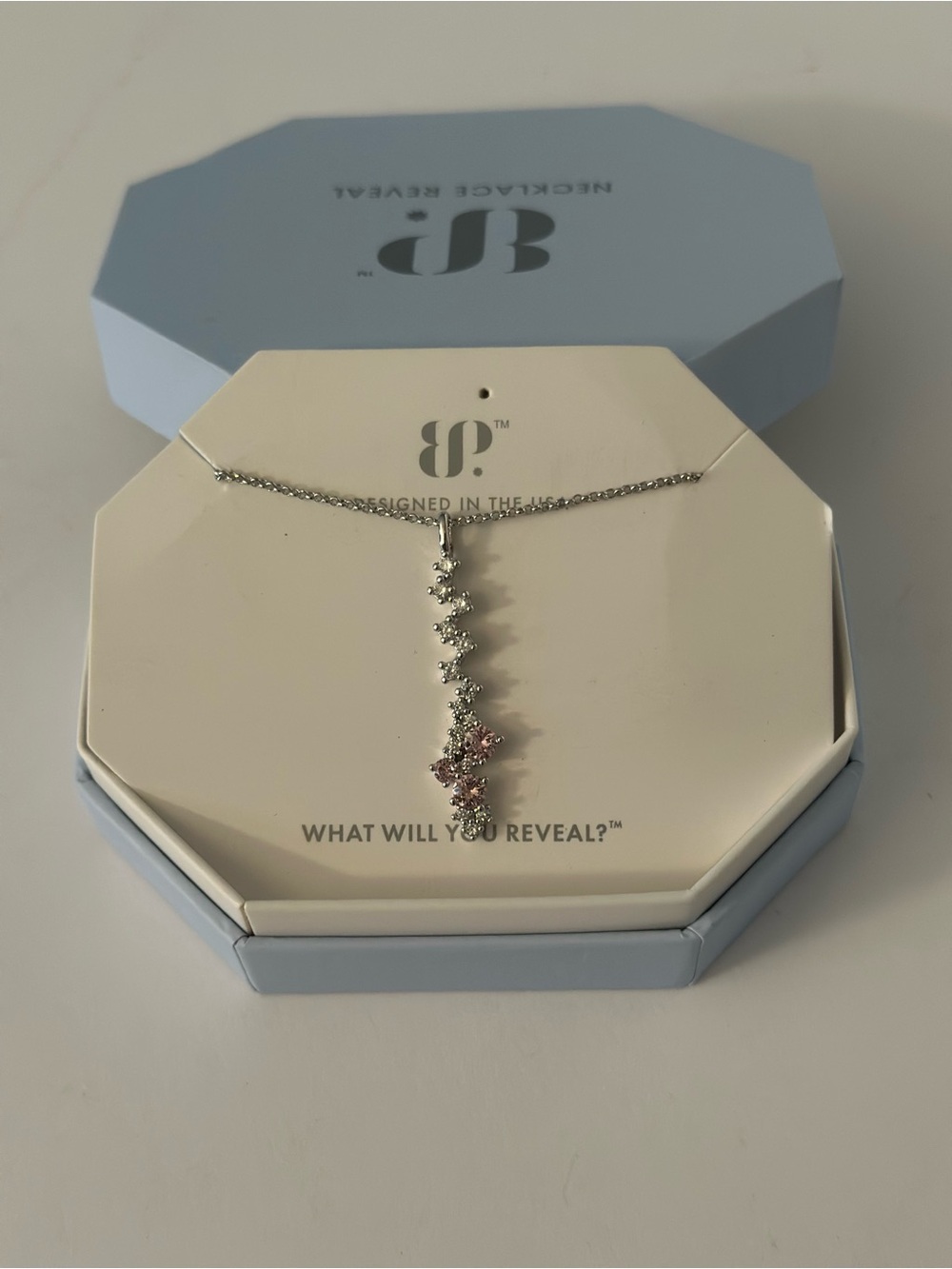 NIB Bomb Party “She Runs The Show” necklace 18”+ 2.5” extender RBP5202
